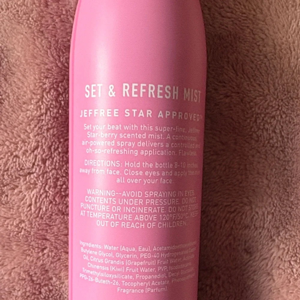 Morphe x Jeffree Star Setting Spray